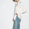 Chemise fluide avec col chemise Chemise fluide avec col chemise