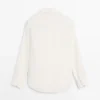 Chemise fluide avec col chemise Chemise fluide avec col chemise