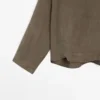 Chemise fluide avec détail drapé Chemise fluide avec détail drapé