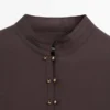 Chemise fluide avec détails boutonnés Chemise fluide avec détails boutonnés