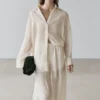 Chemise fluide avec détails plissés Chemise fluide avec détails plissés