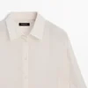 Chemise fluide avec détails plissés Chemise fluide avec détails plissés