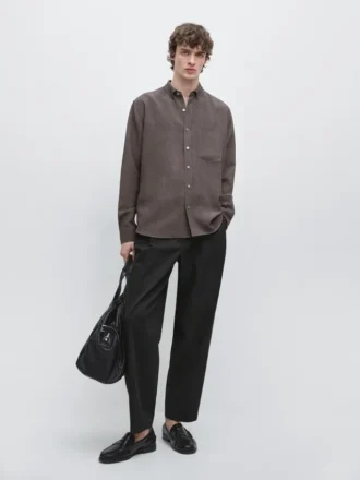 Chemise fluide avec poche