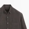 Chemise fluide avec poche Chemise fluide avec poche