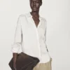 Chemise fluide en satin Chemise fluide en satin