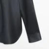 Chemise fluide en satin Chemise fluide en satin
