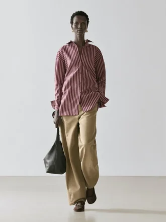 Chemise fluide à rayures