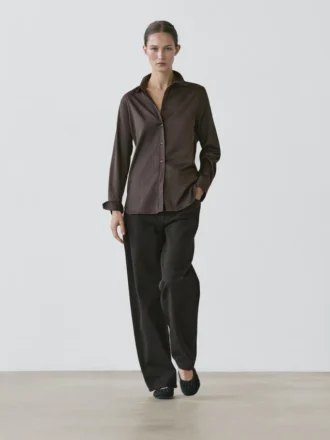 Chemise fluide à rayures