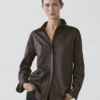 Chemise fluide à rayures Chemise fluide à rayures