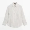 Chemise fluide à rayures Chemise fluide à rayures