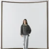 Chemise fluide à rayures avec col Chemise fluide à rayures avec col