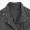 Chemise fluide à rayures avec col Chemise fluide à rayures avec col