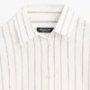 Chemise fluide à rayures tricolores Chemise fluide à rayures tricolores