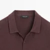 Chemise à manches courtes en lin et coton Chemise à manches courtes en lin et coton