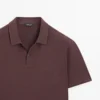 Chemise à manches courtes en lin et coton Chemise à manches courtes en lin et coton