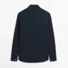Chemise mélangée coupe classique Chemise mélangée coupe classique