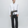 Chemise Oxford 100 % coton, coupe classique