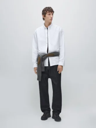 Chemise Oxford 100 % coton, coupe classique