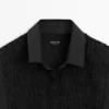 Chemise à plastron avec détails brodés Chemise à plastron avec détails brodés