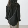 Chemise à plastron avec détails brodés Chemise à plastron avec détails brodés