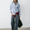 Chemise rayée 100 % coton Chemise rayée 100 % coton