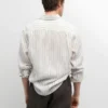 Chemise rayée 100 % lin Chemise rayée 100 % lin