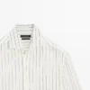 Chemise rayée 100 % lin Chemise rayée 100 % lin