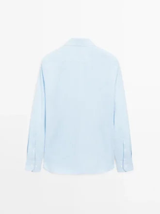 Chemise rayée coupe ajustée