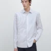 Chemise rayée coupe classique Chemise rayée coupe classique