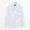 Chemise rayée coupe classique Chemise rayée coupe classique