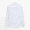 Chemise rayée coupe classique Chemise rayée coupe classique