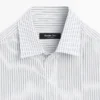 Chemise rayée en coton mélangé, coupe classique Chemise rayée en coton mélangé, coupe classique