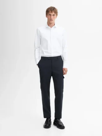 Chemise slim fit 100 % coton