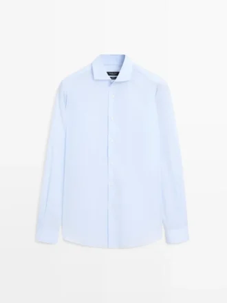 Chemise slim fit 100 % coton