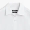 Chemise slim fit en mélange de coton stretch