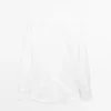 Chemise slim fit en sergé 100 % coton Chemise slim fit en sergé 100 % coton