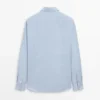 Chemise slim fit à micro-carreaux 100 % coton Chemise slim fit à micro-carreaux 100 % coton