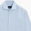 Chemise slim fit à micro-carreaux 100 % coton Chemise slim fit à micro-carreaux 100 % coton