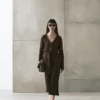 Gilet en maille avec détail à la taille Gilet en maille avec détail à la taille