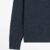 Gilet en maille côtelée à boutons Gilet en maille côtelée à boutons