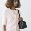 Gilet en maille à manches courtes Gilet en maille à manches courtes