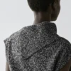 Gilet en maille Moulina avec col Gilet en maille Moulina avec col
