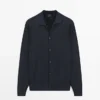 Gilets 100 % coton tricotés avec cols Polos Gilets 100 % coton tricotés avec cols Polos