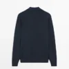 Gilets 100 % coton tricotés avec cols Polos Gilets 100 % coton tricotés avec cols Polos