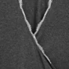 Gilets croisés en maille avec détails en dentelle Gilets croisés en maille avec détails en dentelle