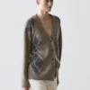 Gilets en maille argyle de laine Gilets en maille argyle de laine