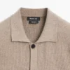 Gilets en tricot de coton Gilets en tricot de coton