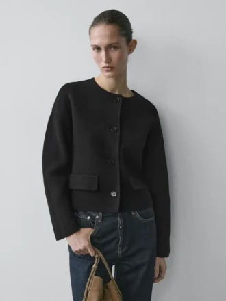 Gilets en tricot de coton