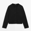 Gilets en tricot de coton Gilets en tricot de coton