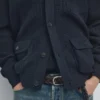 Gilets en tricot de coton avec poches Gilets en tricot de coton avec poches
